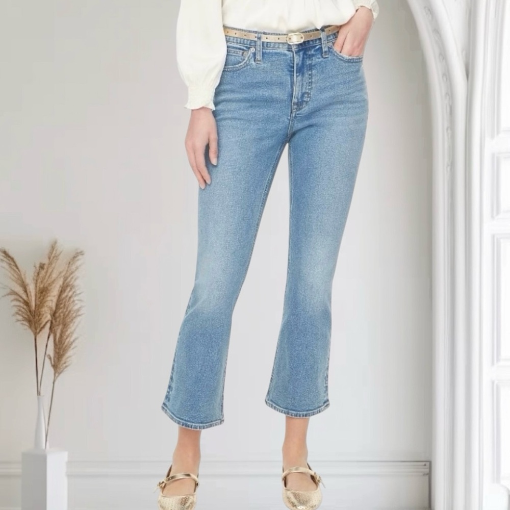 NWT J.Crew Cropped Flare Jeans in 30 Tall